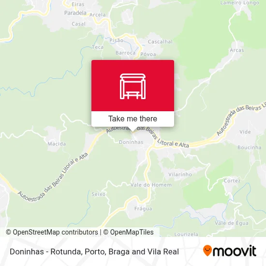 Doninhas - Rotunda map