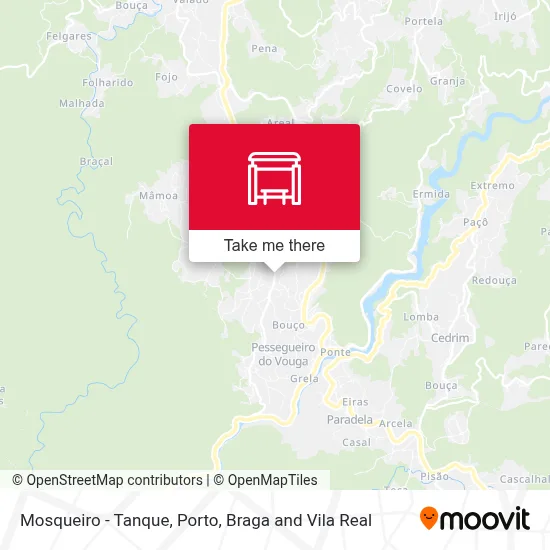 Mosqueiro - Tanque map
