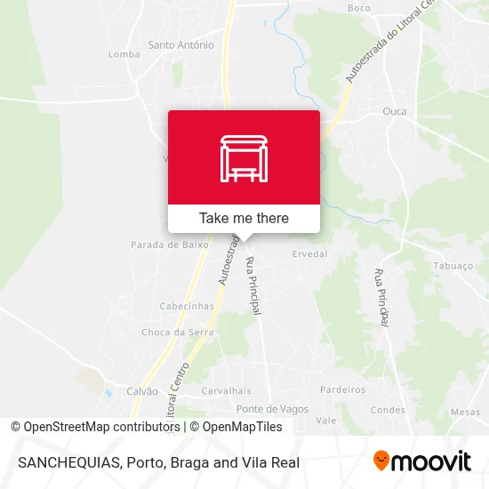 SANCHEQUIAS map