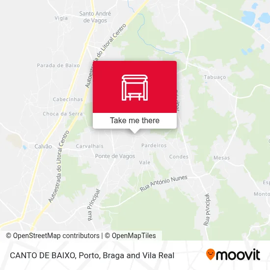 CANTO DE BAIXO map