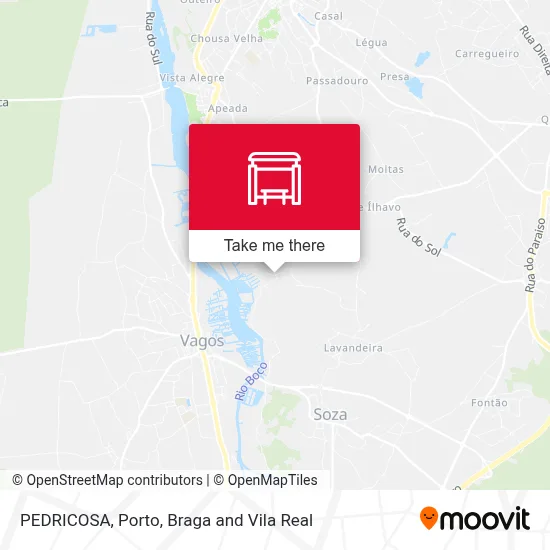 PEDRICOSA map