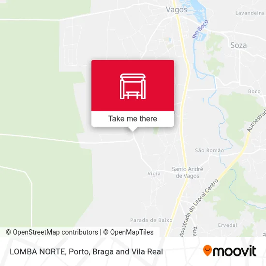 LOMBA NORTE map