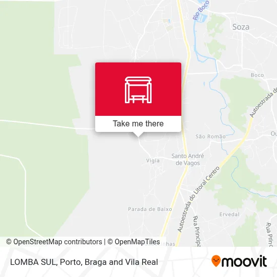 LOMBA SUL map