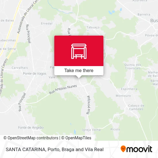SANTA CATARINA map