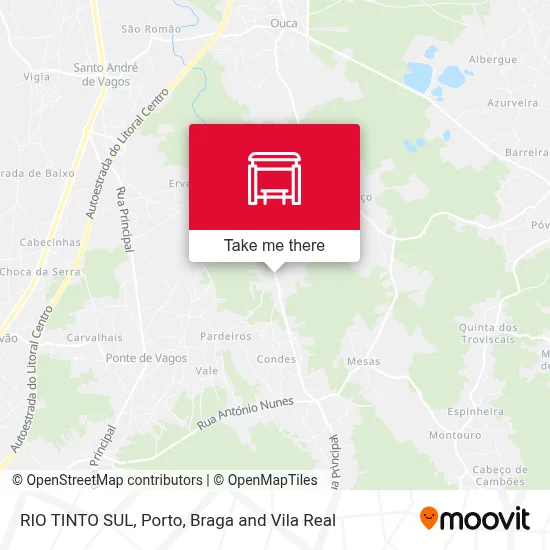 RIO TINTO SUL map