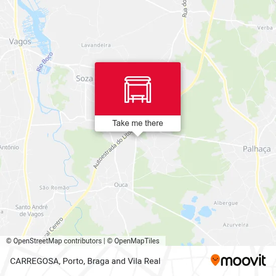CARREGOSA map