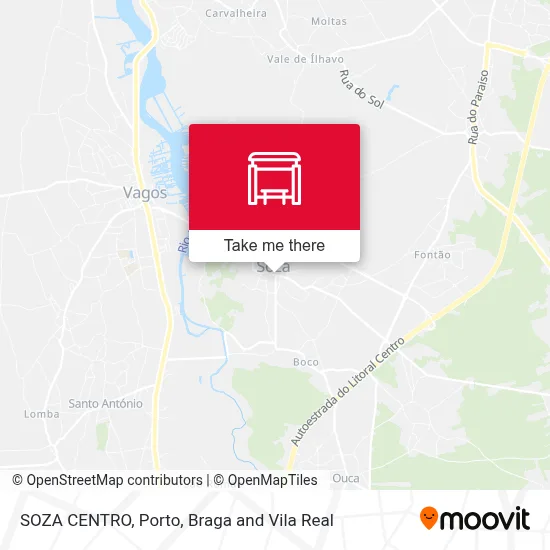 SOZA CENTRO map