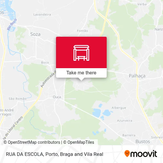RUA DA ESCOLA map