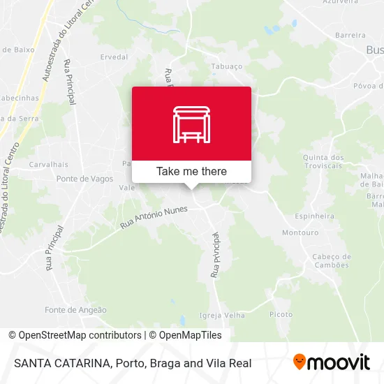 SANTA CATARINA map