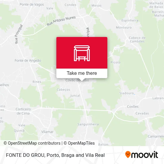 FONTE DO GROU map