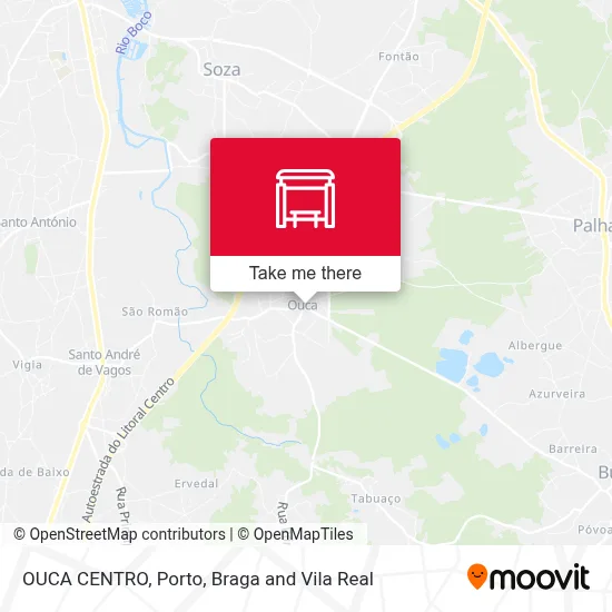 OUCA CENTRO map