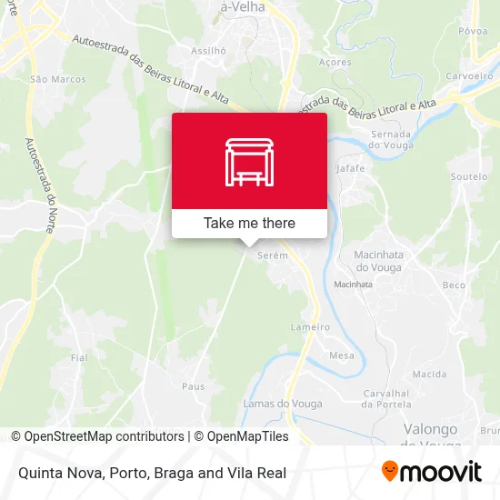 Quinta Nova map