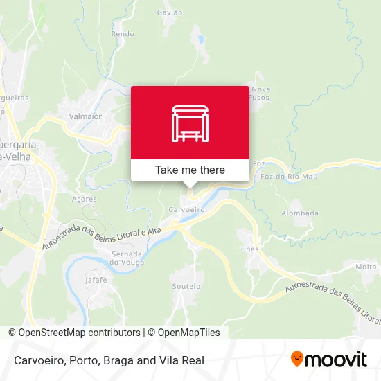 Carvoeiro map