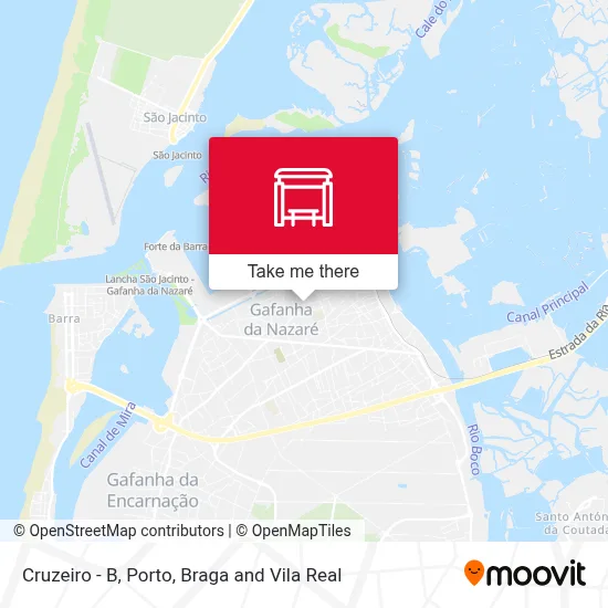 Cruzeiro - B map