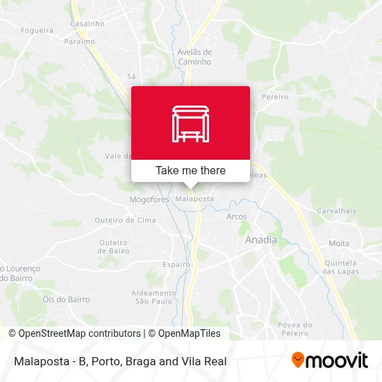Malaposta - B map