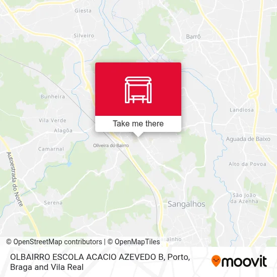 OLBAIRRO  ESCOLA ACACIO AZEVEDO B map