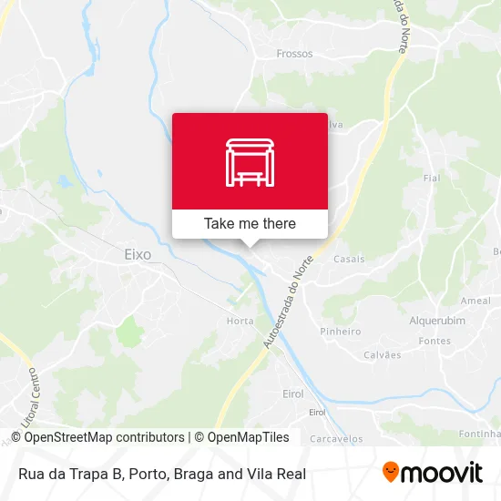 Rua da Trapa B map