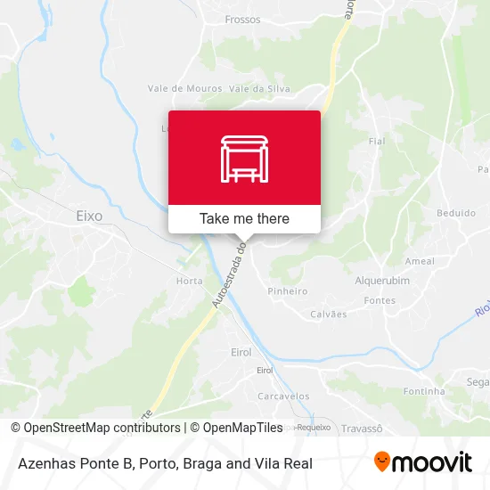 Azenhas Ponte B map