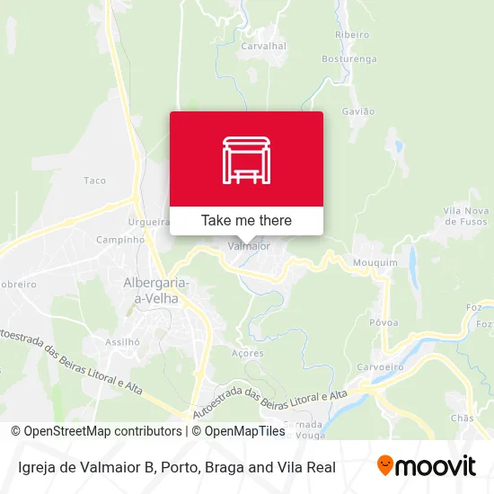 Igreja de Valmaior B map