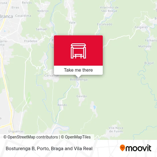 Bosturenga B map