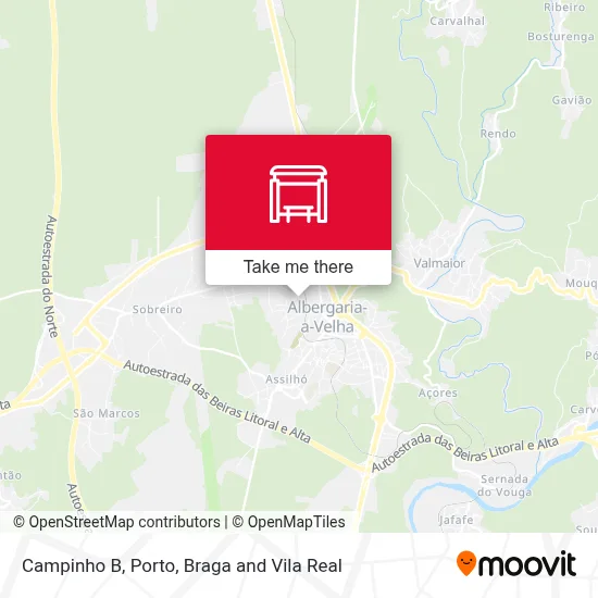 Campinho B map