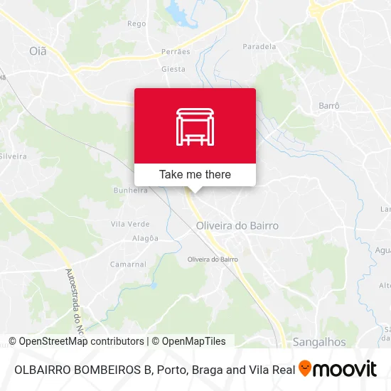 OLBAIRRO  BOMBEIROS B map