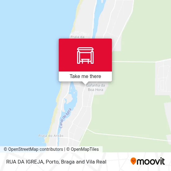 RUA DA IGREJA map
