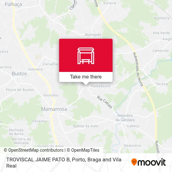 TROVISCAL  JAIME PATO B map