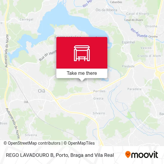 REGO  LAVADOURO B map