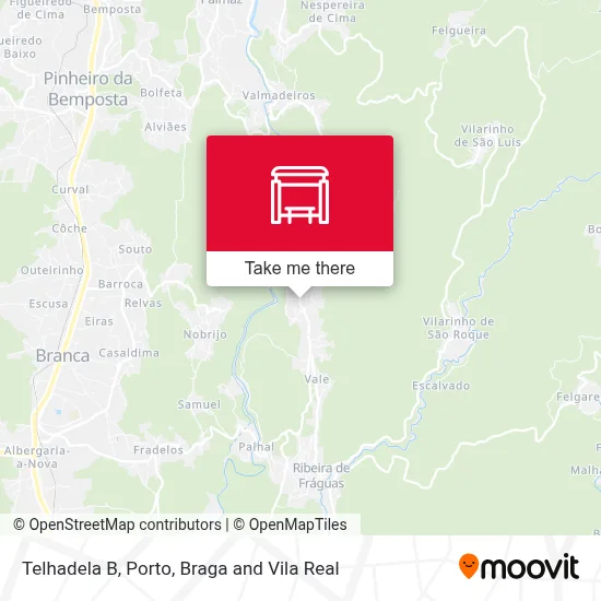 Telhadela B map