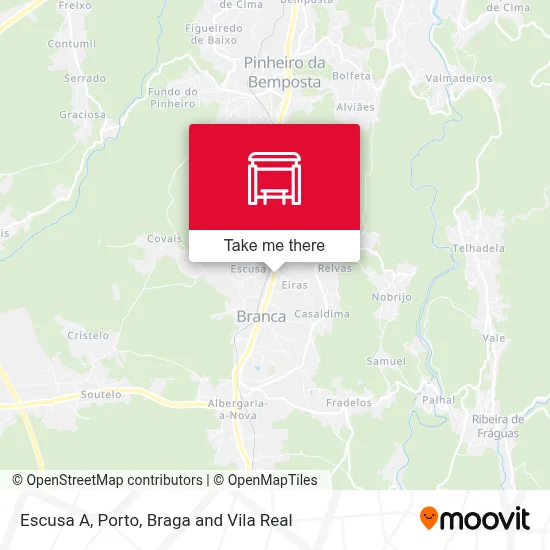 Escusa A map
