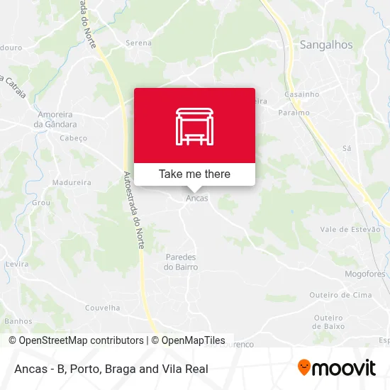 Ancas - B map