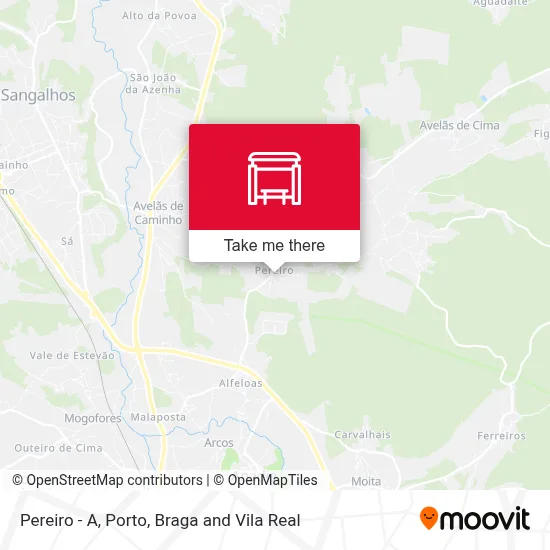 Pereiro - A map