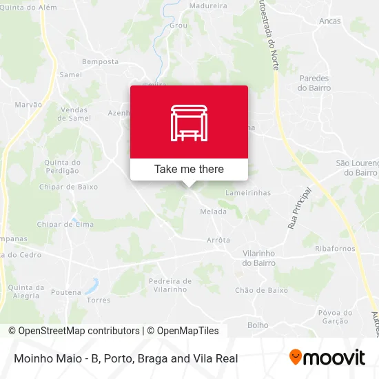 Moinho Maio - B map