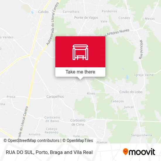 RUA DO SUL map