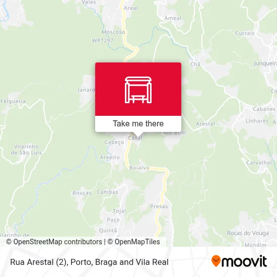 Rua Arestal (2) map