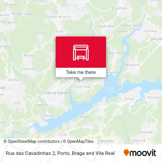 Rua das Cavadinhas 2 map
