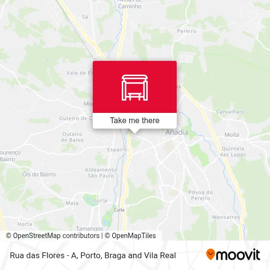 Rua das Flores - A map