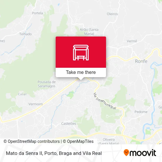 Mato da Senra II map