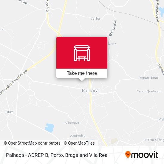 Palhaça - ADREP B mapa