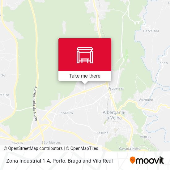 Zona Industrial 1 A mapa