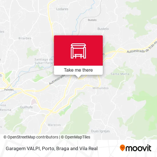 Garagem VALPI map