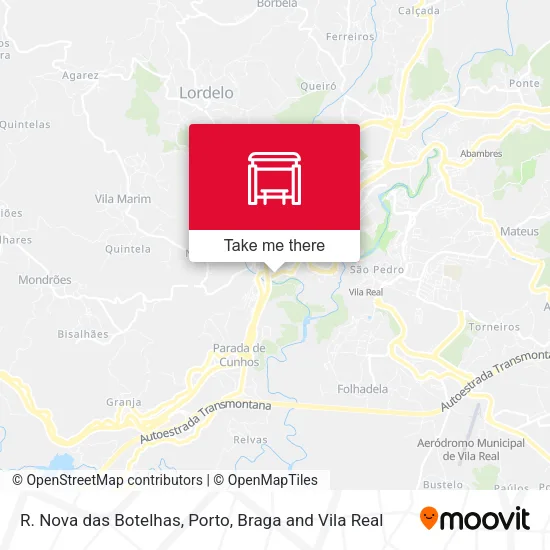 R. Nova das Botelhas map