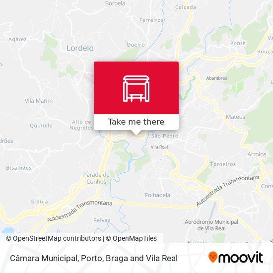 Câmara Municipal mapa