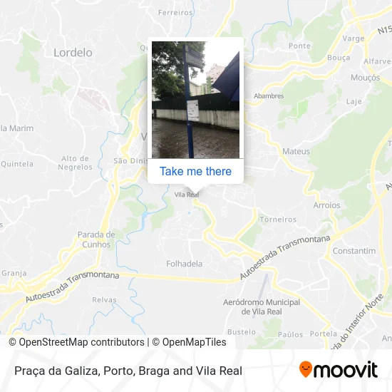 Praça da Galiza map