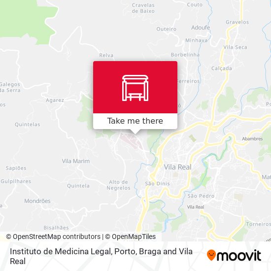 Instituto de Medicina Legal mapa