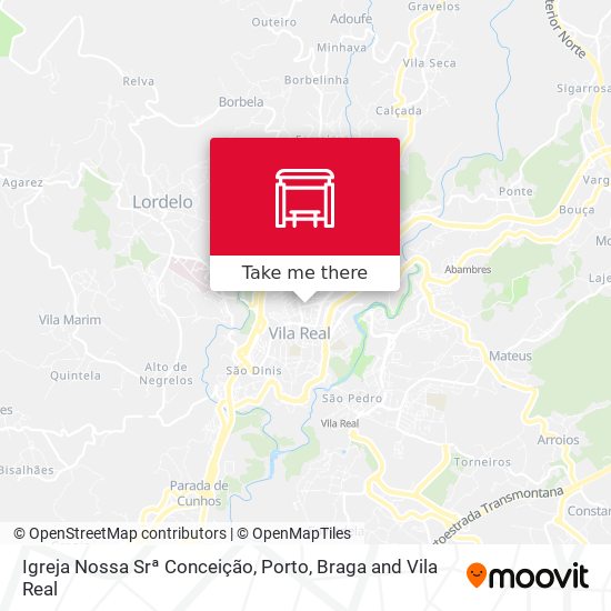 Igreja Nossa Srª Conceição mapa