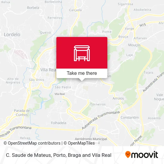 C. Saude de Mateus map