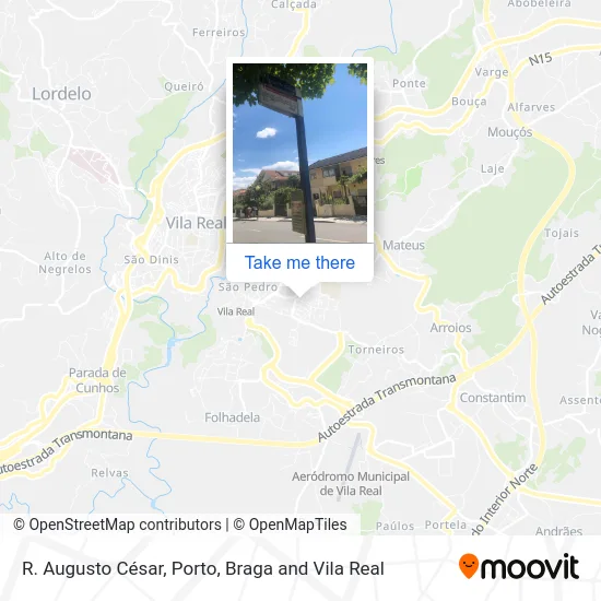 R. Augusto César map