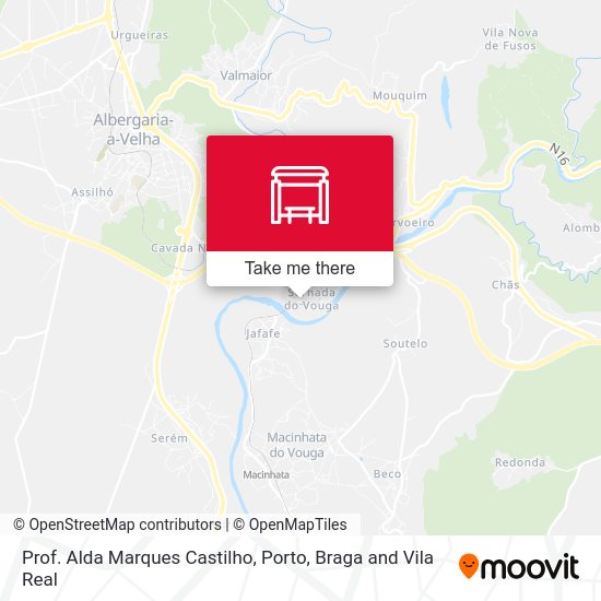 Prof. Alda Marques Castilho map